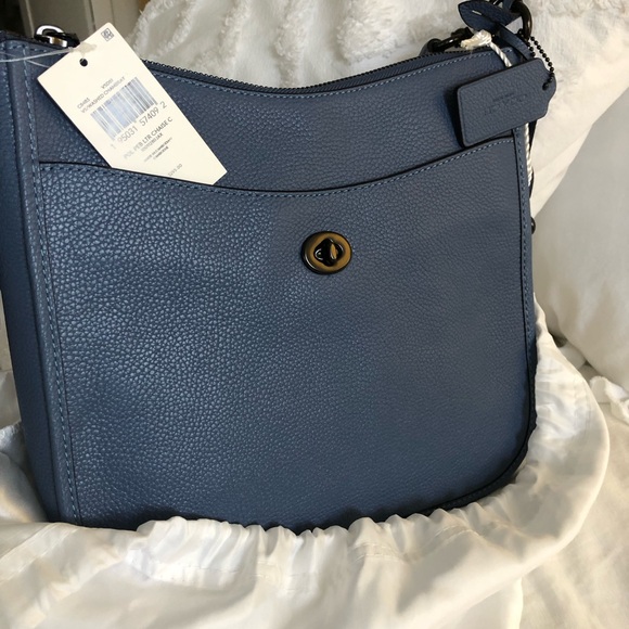 COACH Chaise Crossbody Bag; NWT; Chambray - Picture 8 of 9